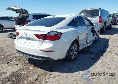 2020 Honda Insight Ex из США, поврежденный, VIN 19XZE4F51LE007974